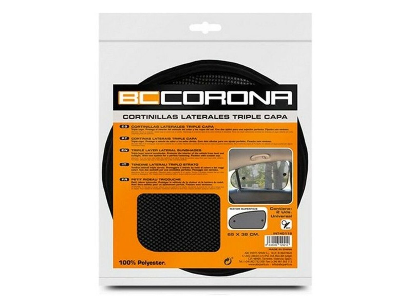 Странична Завеса за Кола BC Corona INT40116 (65 x 38 cm)(2 pcs)