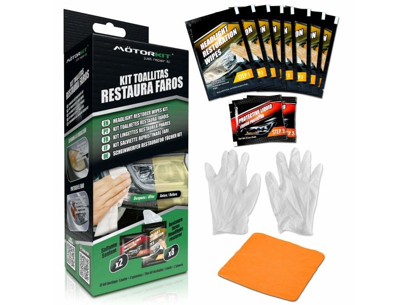 Кърпички за Възстановяване на Фарове Motorkit MOT1004