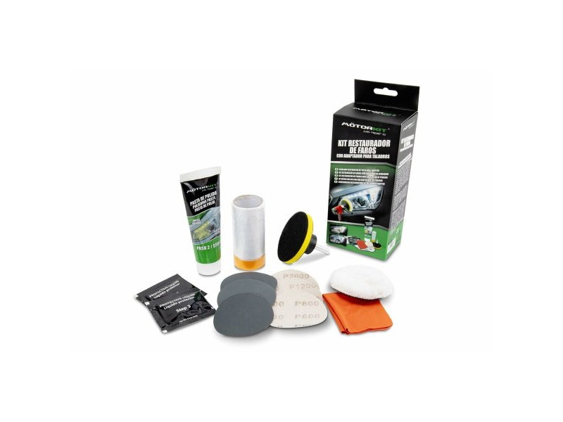 Препарат за Полиране на Фарове Motorkit MOT1005 Бормашина Препарат за Полиране на Фарове Motorkit MOT1005 Бормашина