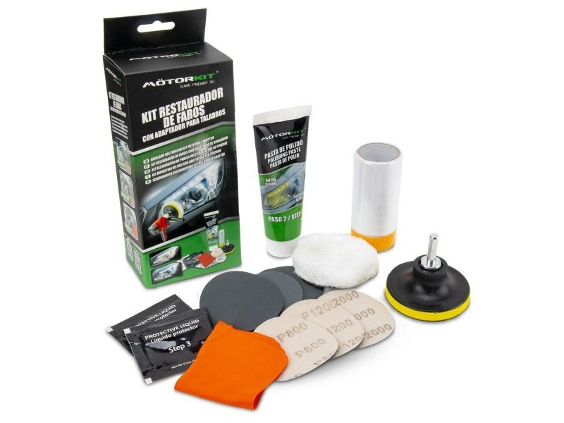Препарат за Полиране на Фарове Motorkit MOT1005 Бормашина