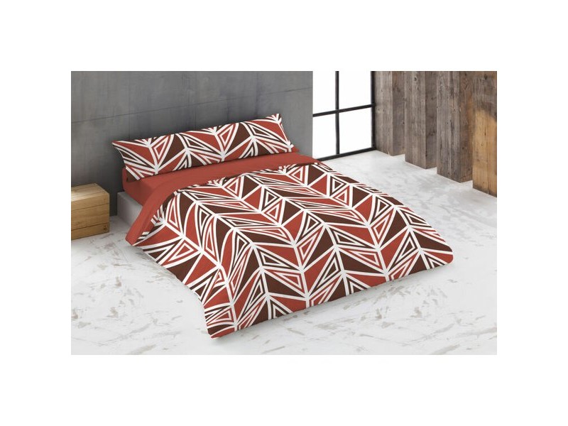 Комплект покривка за завивка Hosteline INCA Розов 180 легло 260 x 240 cm 4 Части