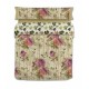 Комплект покривка за завивка Lois VINTAGE Кафяв 90 легло 150 x 230 cm 3 Части
