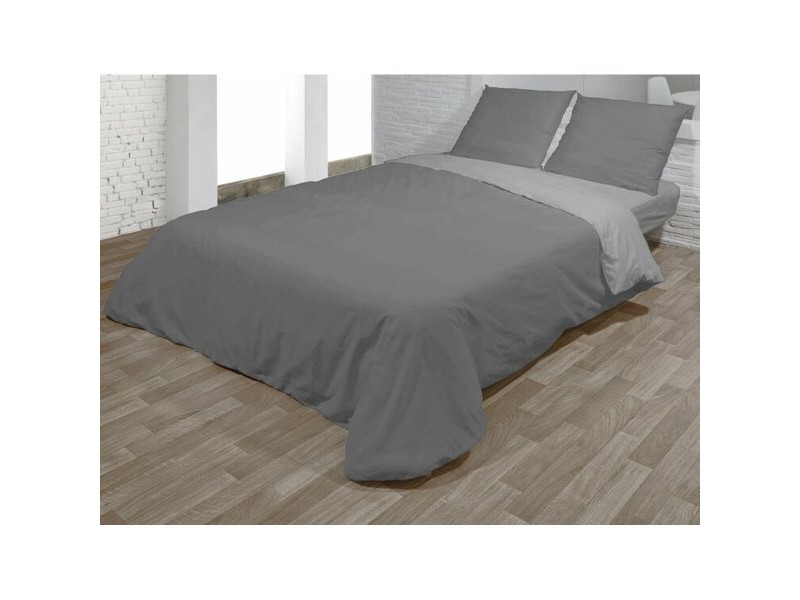 Комплект покривка за завивка Hosteline VEGAS Сив 150 легло 3 Части