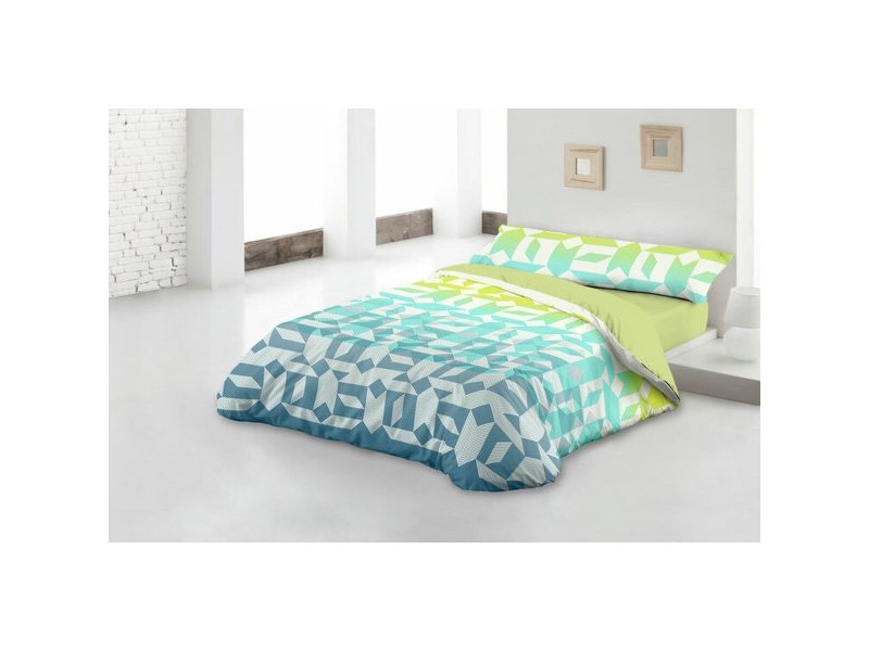 Комплект покривка за завивка Hosteline HARRIS Зелен 90 легло 2 Части