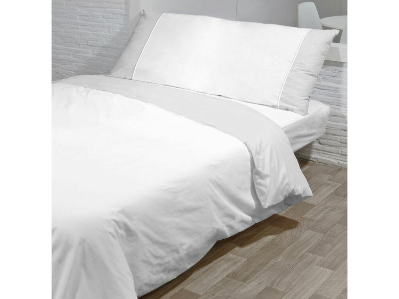 Комплект покривка за завивка Hosteline MONACO NORDICO Бял 180 легло 260 x 240 cm 4 Части