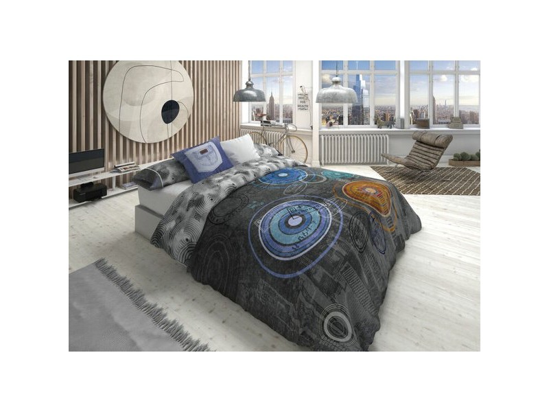 Комплект покривка за завивка Lois ORLANDO P. Сив 90 легло 2 Части