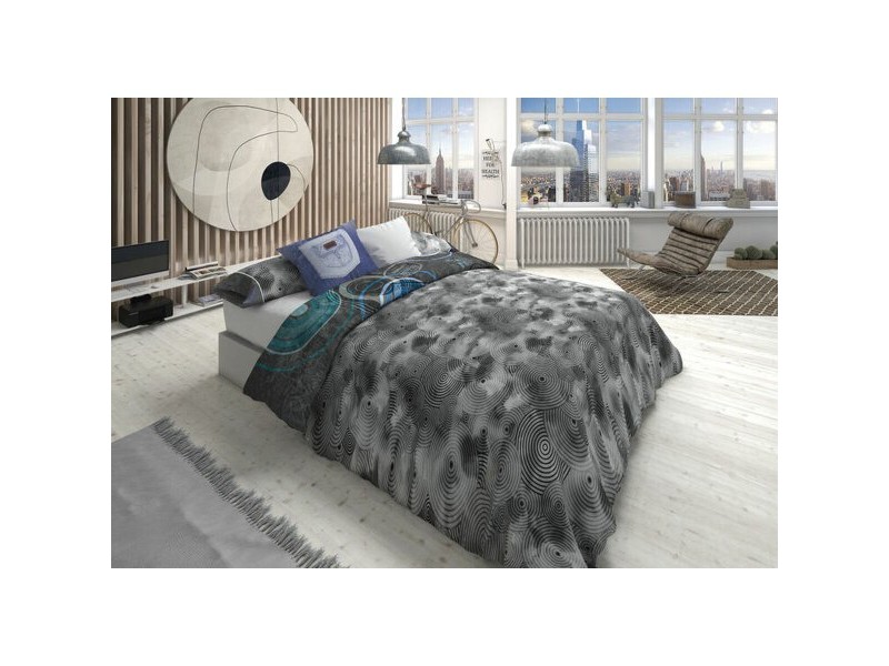 Комплект покривка за завивка Lois ORLANDO P. Сив 135 легло 2 Части