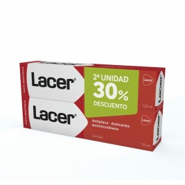 Паста за Зъби Цялостно Действие Lacer 2 x 125 ml (2 Части)