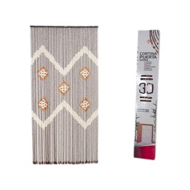 Завеса Gerimport KIORA Многоцветен Етнически 190 x 90 cm полиестер