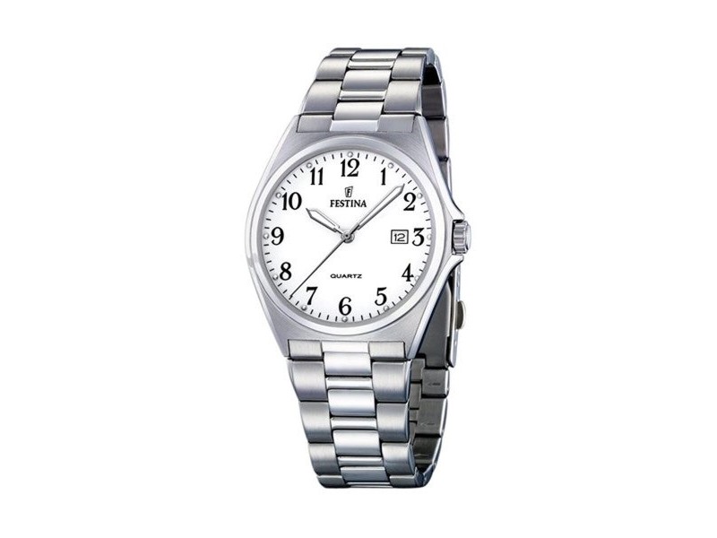 Мъжки часовник Festina F16374/1 Сребрист (Ø 40 mm)