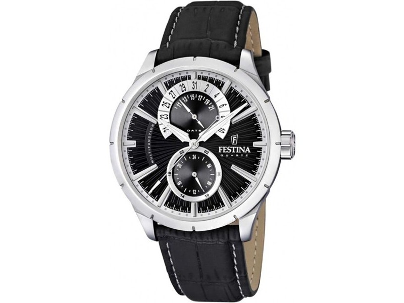 Мъжки часовник Festina F16573/3 Черен