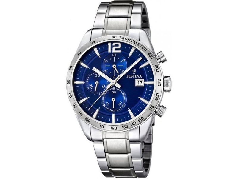 Мъжки часовник Festina F16759/3 Сребрист