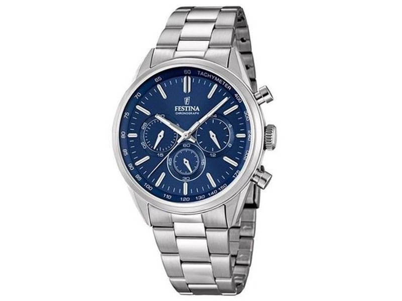 Мъжки часовник Festina F16820/2 Сребрист
