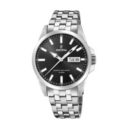 Мъжки часовник Festina F20357/4 Сив Сребрист