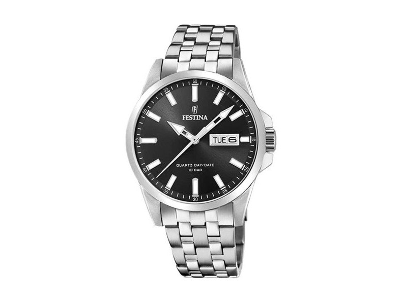 Мъжки часовник Festina F20357/4 Сив Сребрист