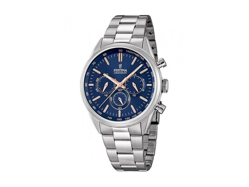 Мъжки часовник Festina F16820/A Сребрист