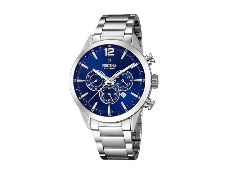 Мъжки часовник Festina F20343/7 Сребрист