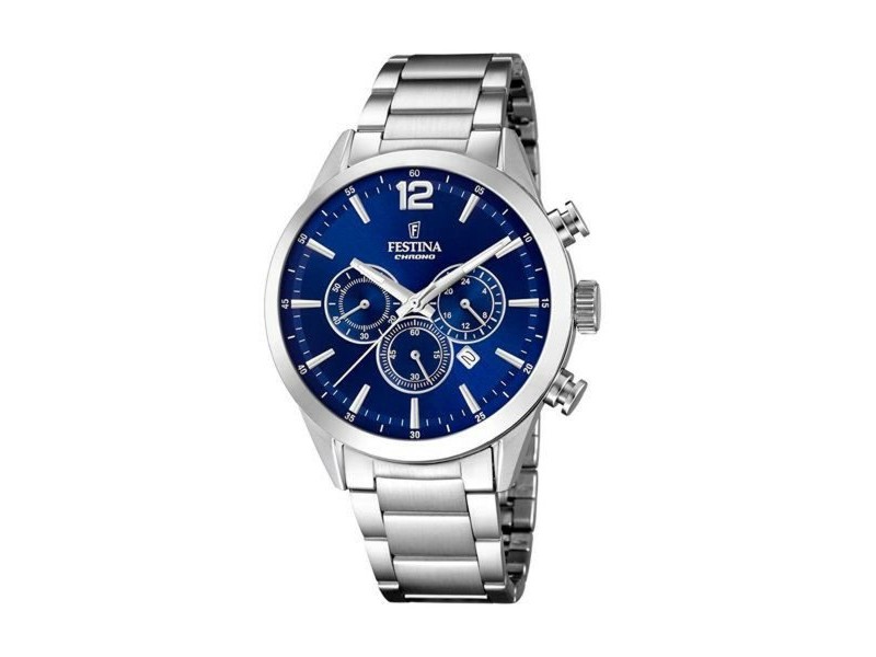 Мъжки часовник Festina F20343/7 Сребрист