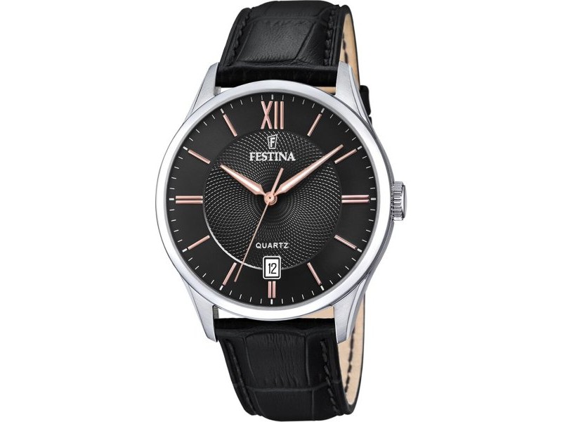 Мъжки часовник Festina F20426/6 Черен