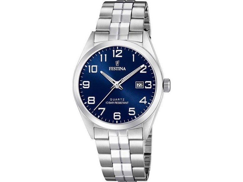 Мъжки часовник Festina F20437/3 Сребрист (Ø 40 mm) Мъжки часовник Festina F20437/3 Сребрист (Ø 40 mm)