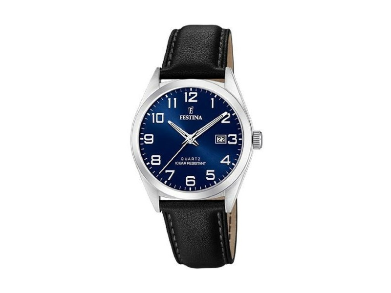 Мъжки часовник Festina F20446/2 Черен Ø 40 mm (Ø 40 mm)