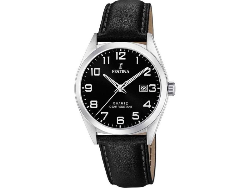 Мъжки часовник Festina F20446/3 Черен Ø 40 mm (Ø 40 mm)