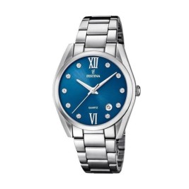 Мъжки часовник Festina F16790/C Сребрист Ø 38 mm