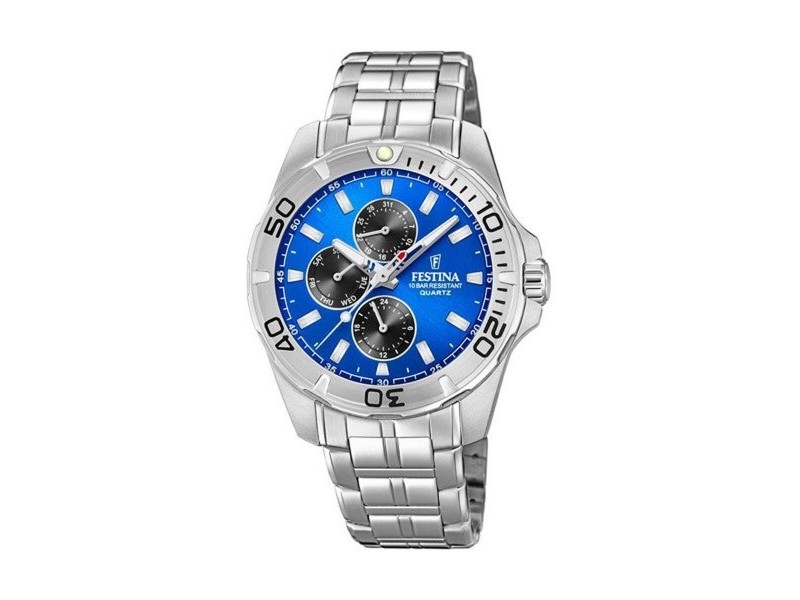 Мъжки часовник Festina F20445/4 Сребрист