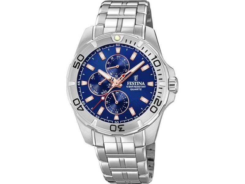 Мъжки часовник Festina F20445/5 Сребрист