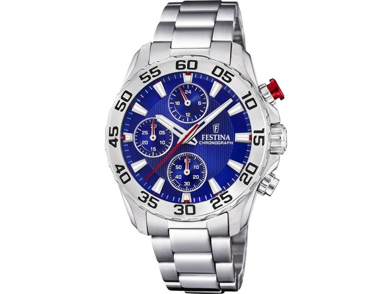 Мъжки часовник Festina F20457/2 Сребрист