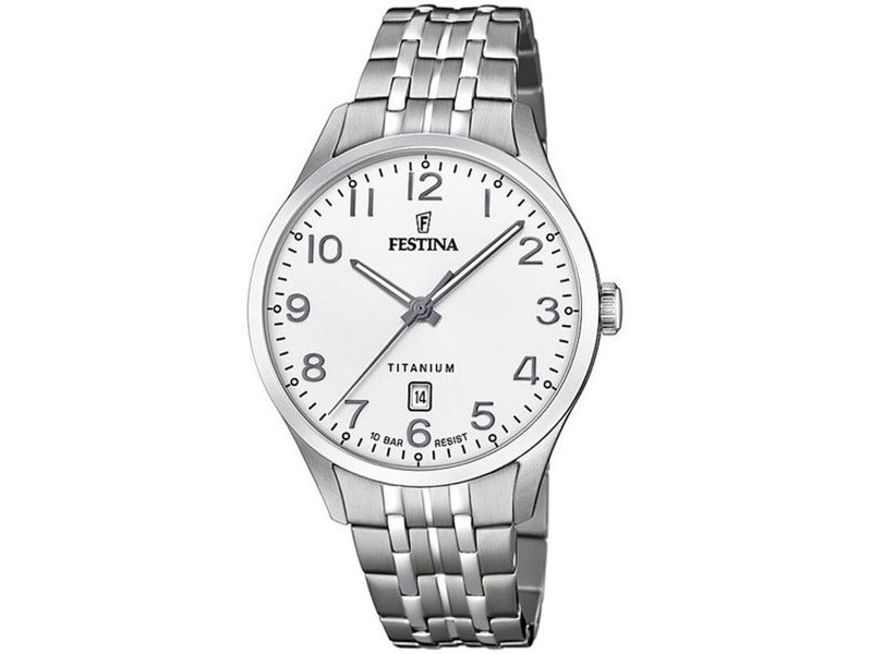Мъжки часовник Festina F20466/1 Сребрист (Ø 40 mm)