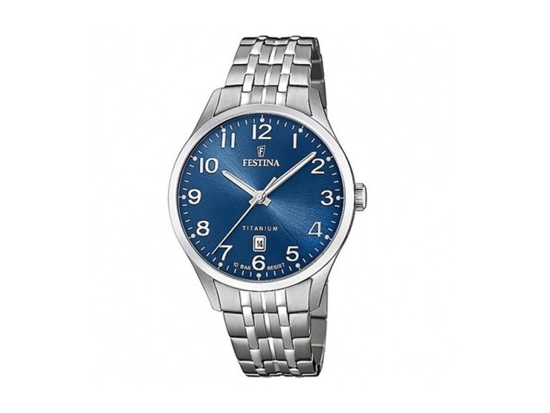 Мъжки часовник Festina F20466/2 Сребрист (Ø 40 mm)