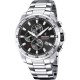 Мъжки часовник Festina F20463/4 Черен Сребрист Мъжки часовник Festina F20463/4 Черен Сребрист