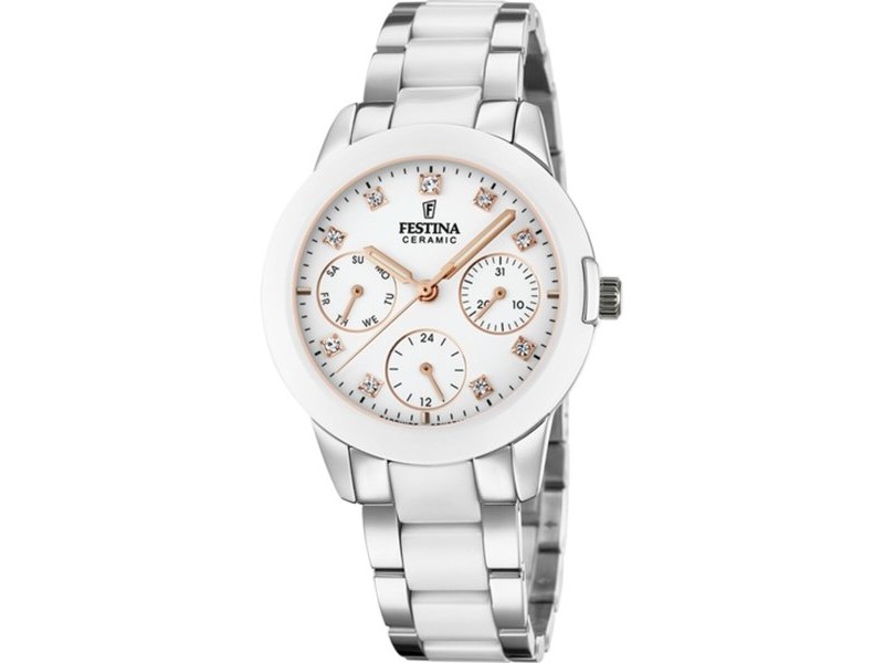 Мъжки часовник Festina F20497/1 Сребрист (Ø 35 mm)