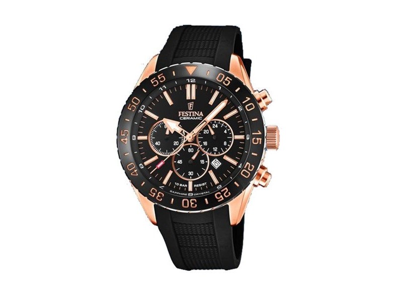 Мъжки часовник Festina F20516/2 Черен
