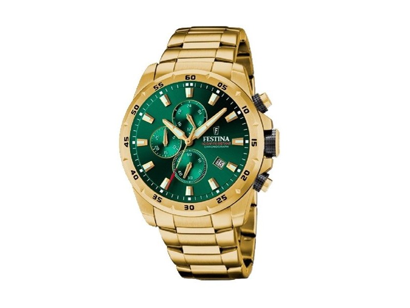 Мъжки часовник Festina F20541/3 Зелен