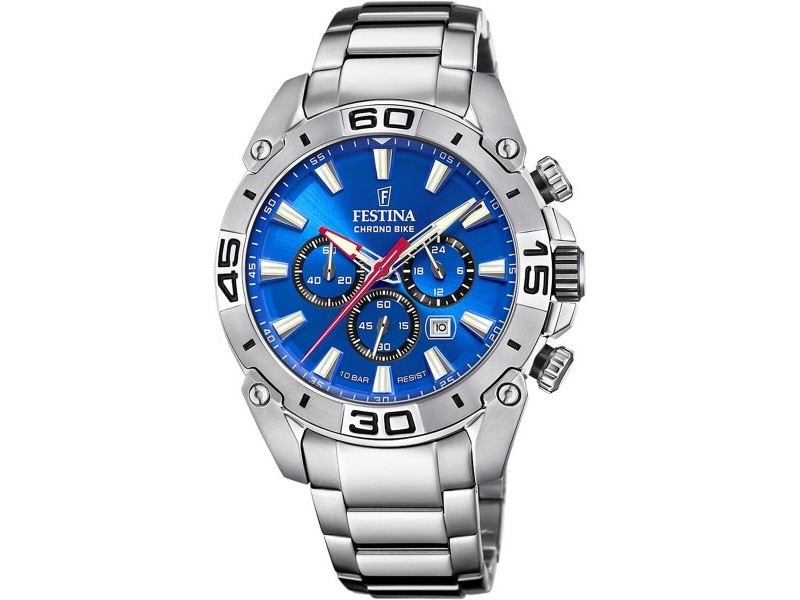 Мъжки часовник Festina F20543/2 Сив Сребрист