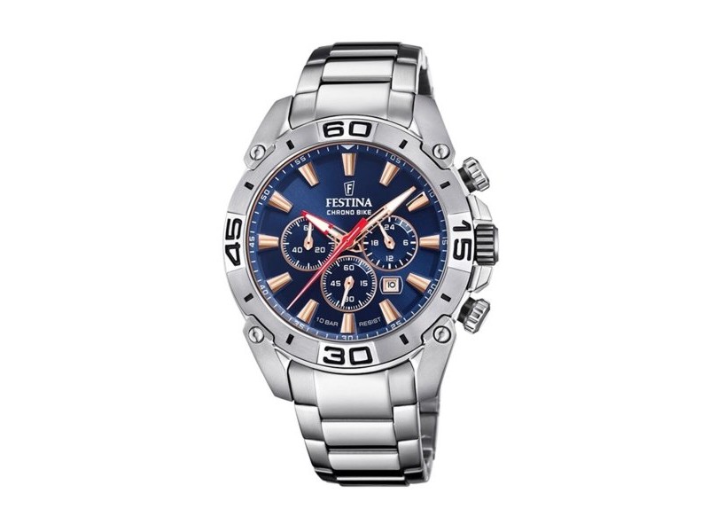 Мъжки часовник Festina F20543/4 Сив Сребрист