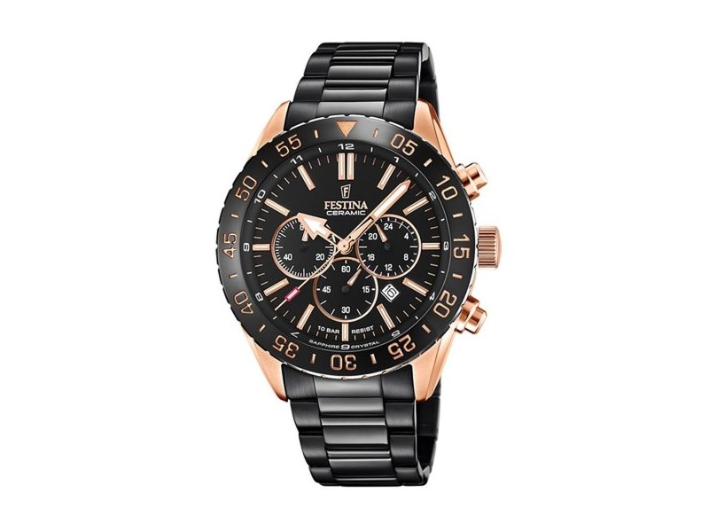 Мъжки часовник Festina F20578/1 Черен
