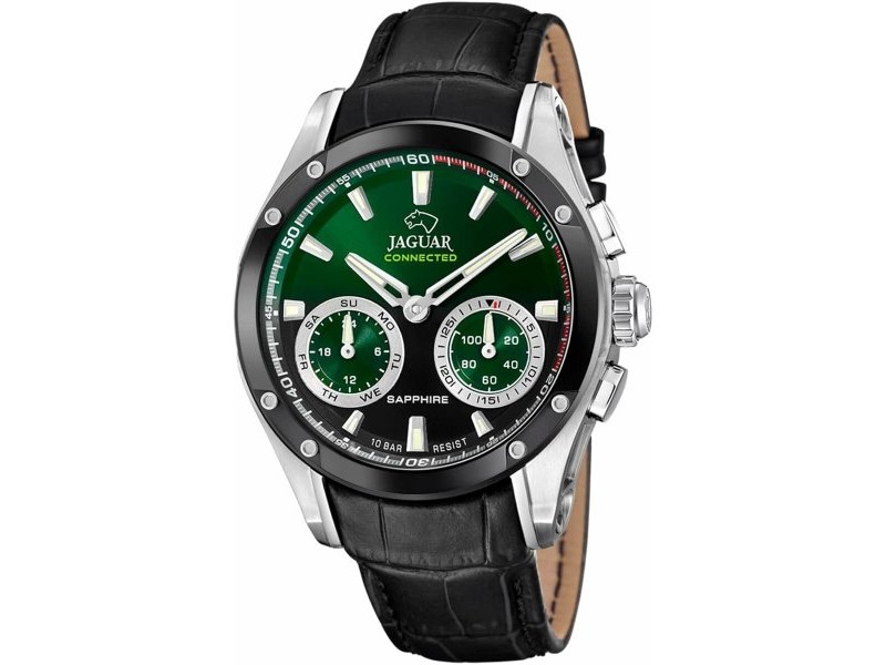Мъжки часовник Jaguar J958/2 Черен Зелен