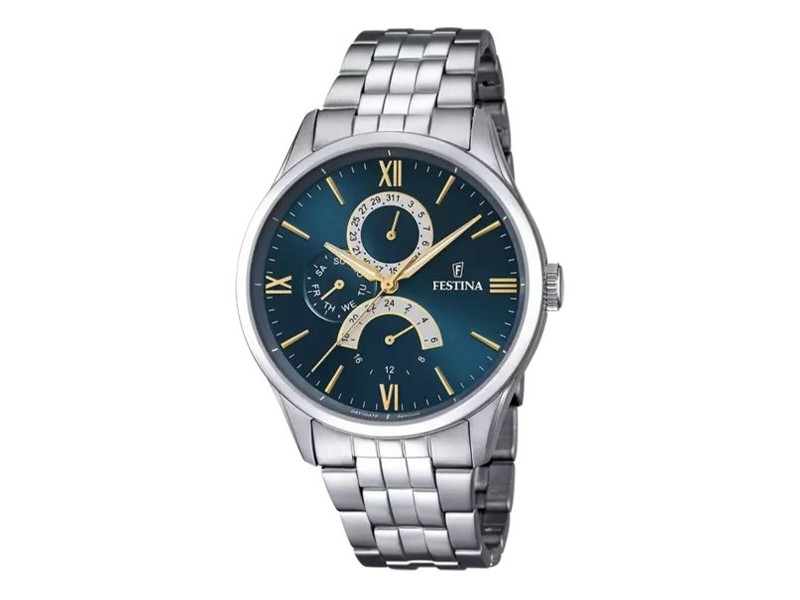Мъжки часовник Festina F16822/A Сребрист
