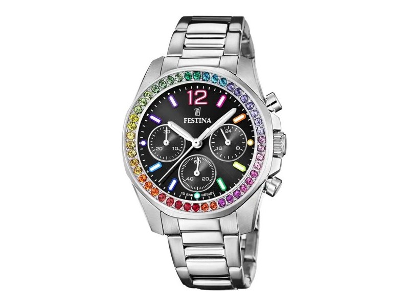 Мъжки часовник Festina F20606/3 Сребрист Мъжки часовник Festina F20606/3 Сребрист