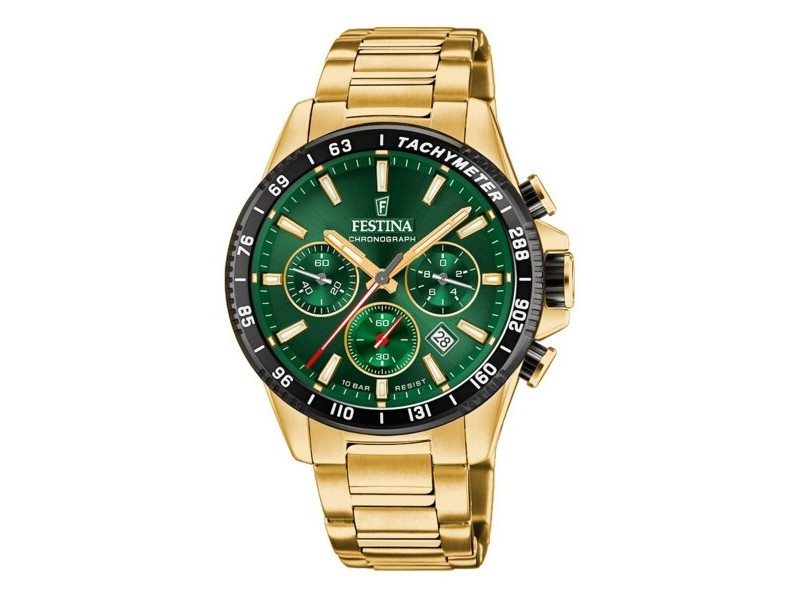 Мъжки часовник Festina F20634/4 Зелен