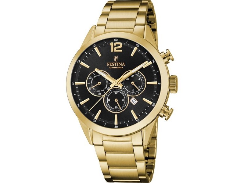Мъжки часовник Festina F20633/3 Черен