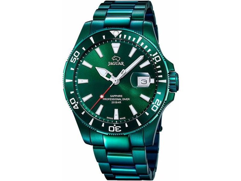 Мъжки часовник Jaguar J988/1 Зелен