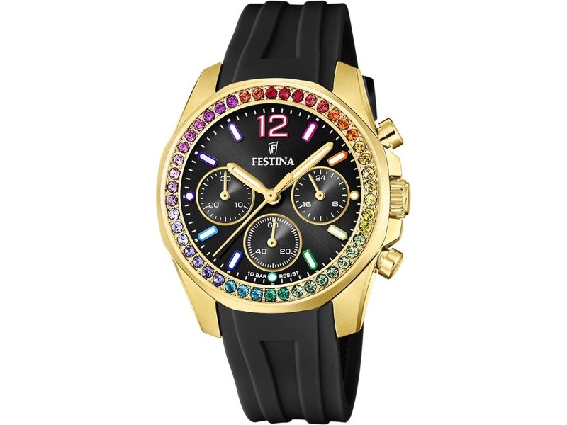 Мъжки часовник Festina F20650/3 Черен