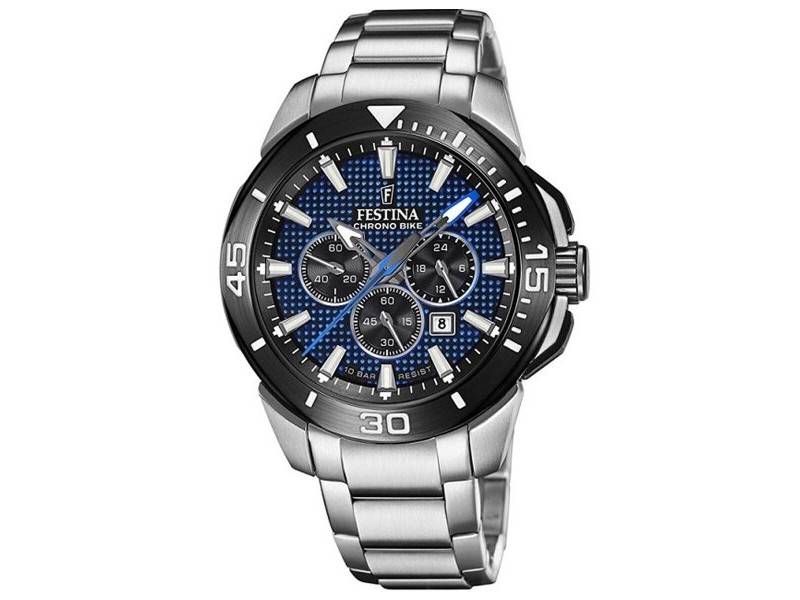 Мъжки часовник Festina F20641/2 Сребрист