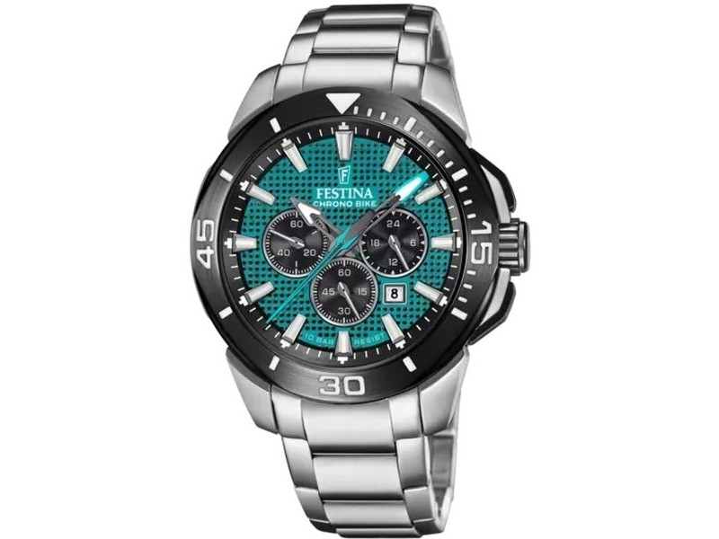 Мъжки часовник Festina F20641/3 Сребрист