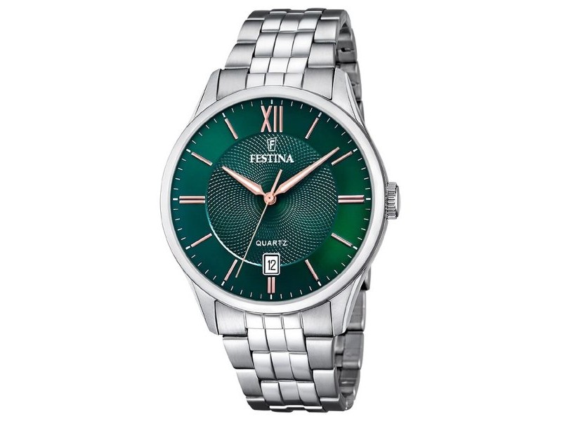 Мъжки часовник Festina F20425/7 Зелен Сребрист Мъжки часовник Festina F20425/7 Зелен Сребрист