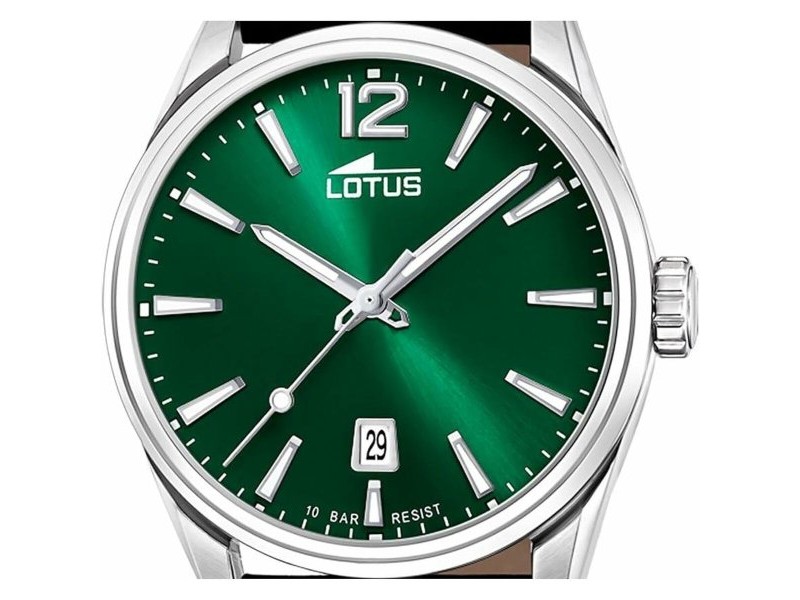 Мъжки часовник Lotus 18693/4 Черен Зелен